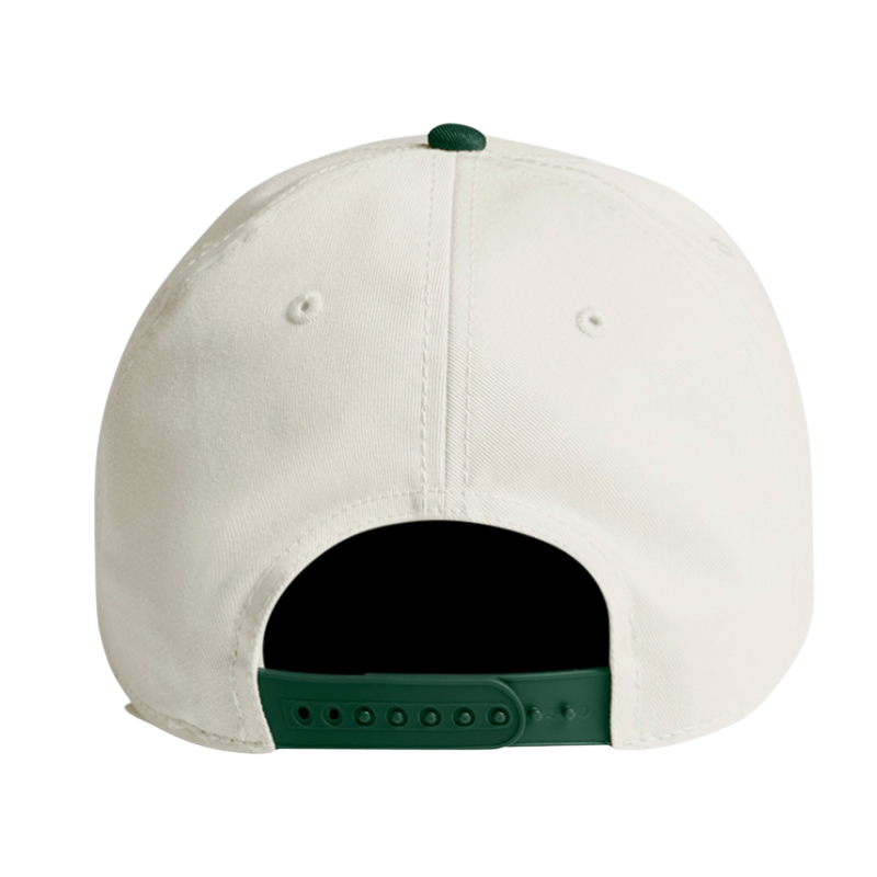Embroidered Two-Tone Hat - Green/White