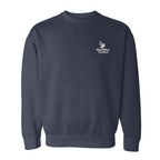 Embroidered Crew Neck Sweatshirt