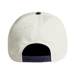Embroidered Two-Tone Hat - Navy/White