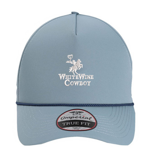 Embroidered Rope Hat
