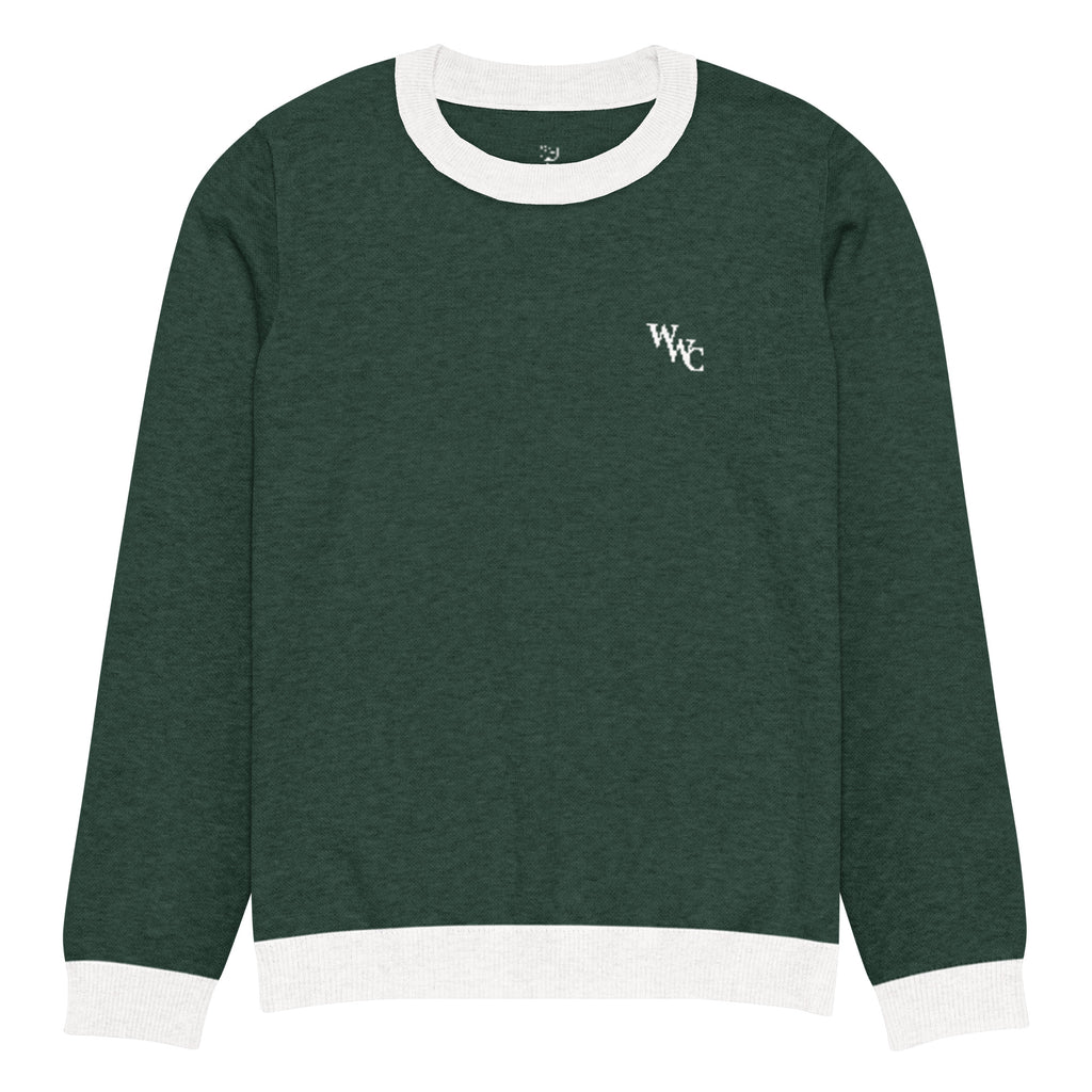 Monogram Knit Crewneck Sweater